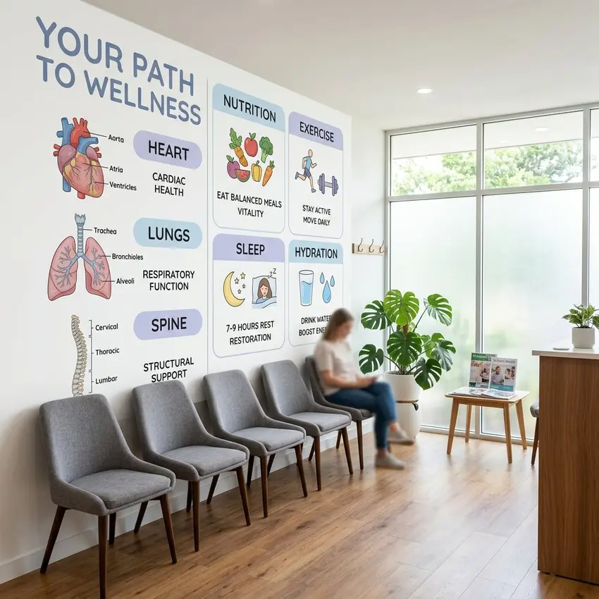 Healthcare & Professional wall printing