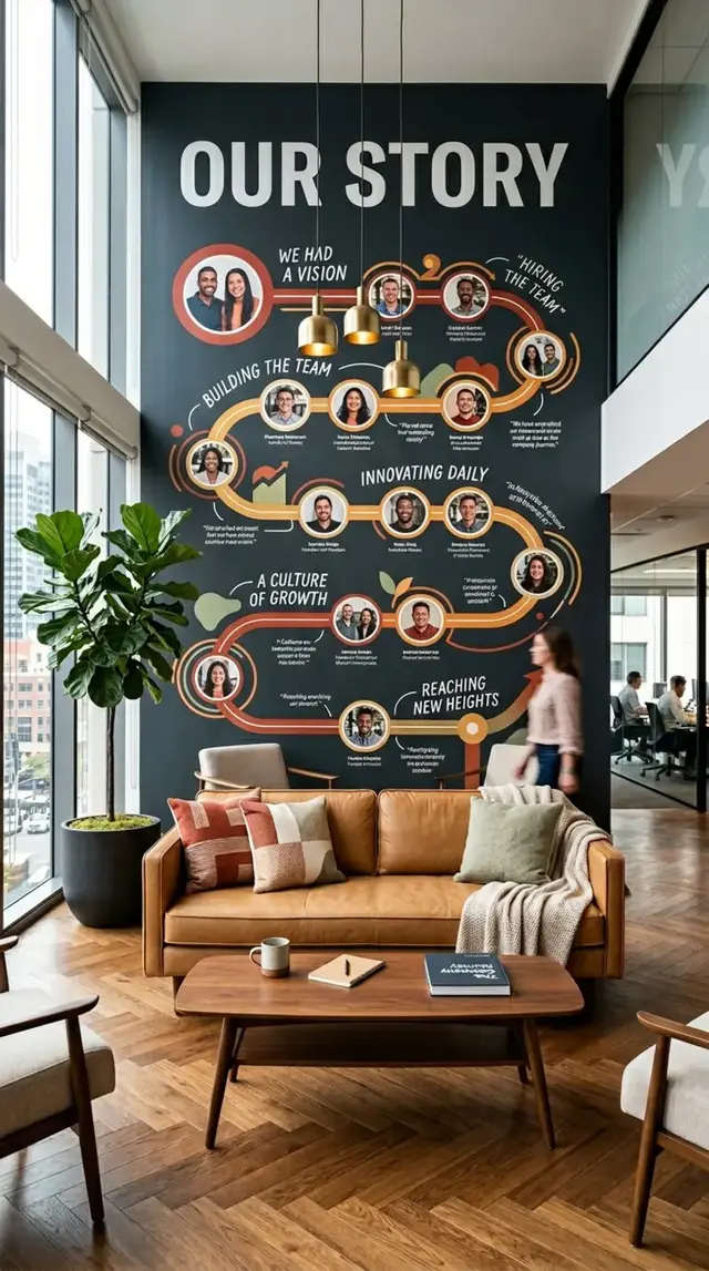 People & Employer Branding wall printing